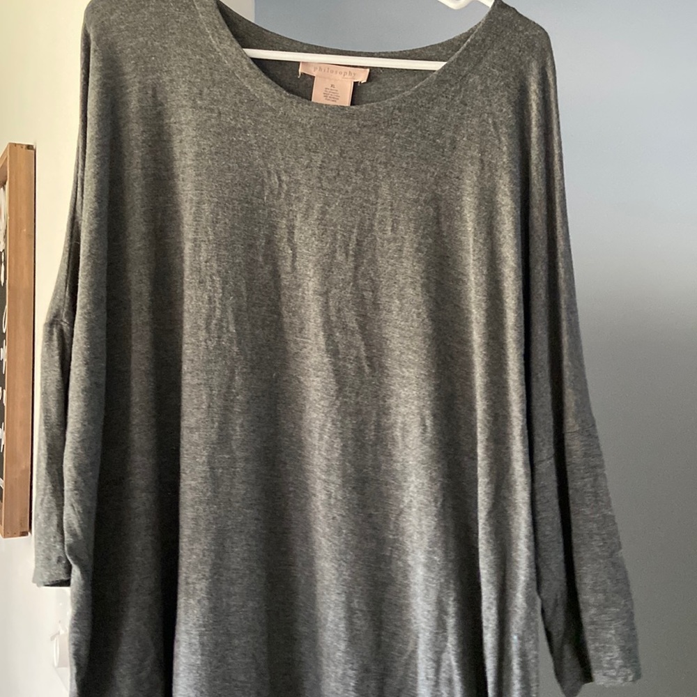 Philosophy long sleeve tee
